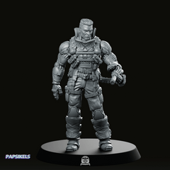 Lawrence Barrette 3 Miniature - Papsikels Miniatures - We Print Miniatures