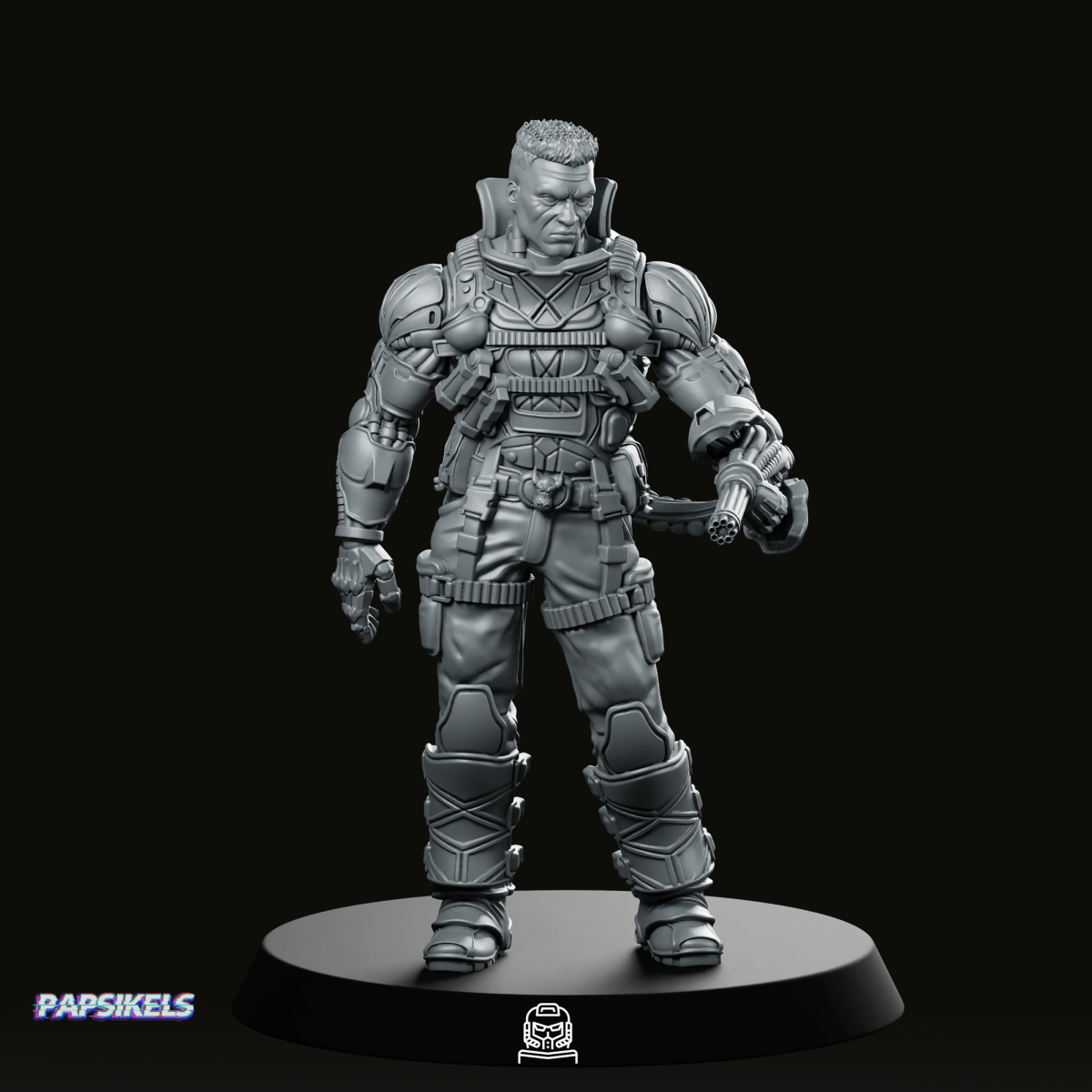 Lawrence Barrette 3 Miniature - Papsikels Miniatures - We Print Miniatures