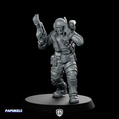 LCPL Scruffy Security Soldier Miniature Sci-Fi Hero