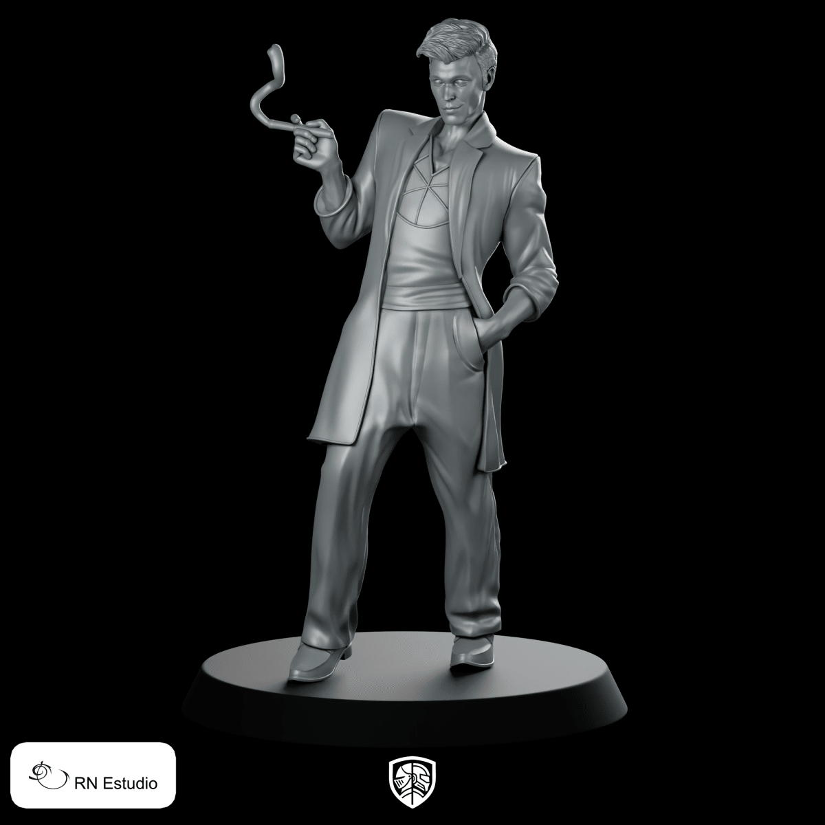 Lechery Miniature Charming Mage - RN Estudio - We Print Miniatures