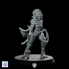 Leila Adlon Vampire Hunter Miniature Lasso Female Adventurer