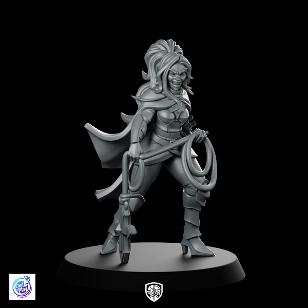 Leila Adlon Vampire Hunter Miniature Lasso Female Adventurer