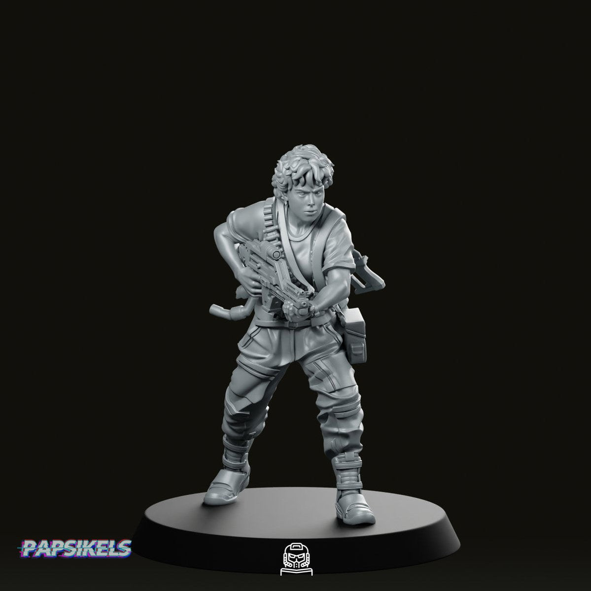 Lieutenant 1st Class Miniature - Papsikels Miniatures - We Print Miniatures