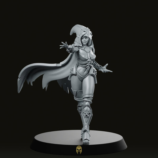 Lilith Walking 2 Miniature - CastNPlay - We Print Miniatures