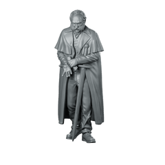 Lincoln The Hand Miniature Dark Fantasy Swordfighter - RN Estudio - We Print Miniatures