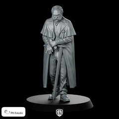 Lincoln The Hand Miniature Dark Fantasy Swordfighter