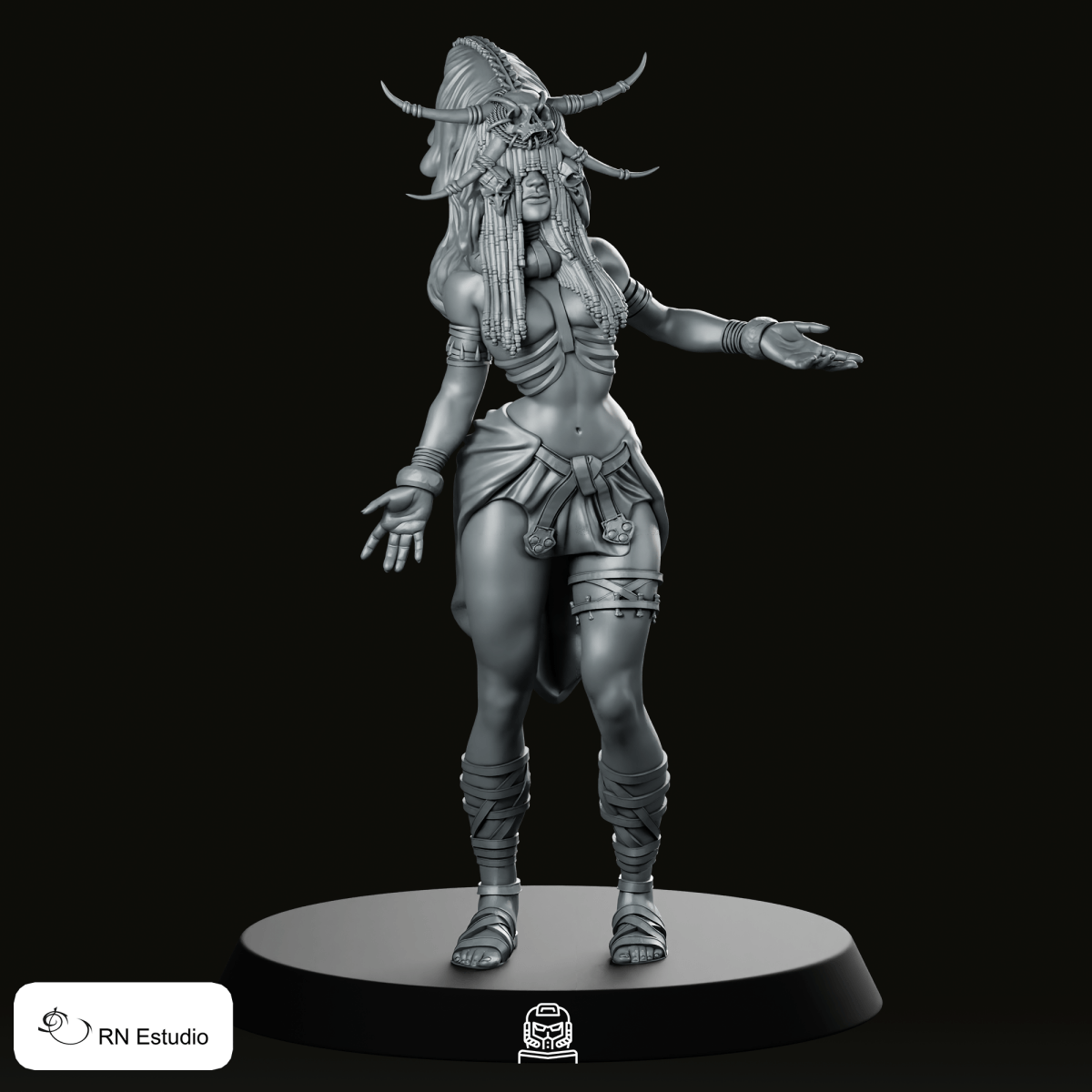 Lindiwe Miniature - RN Estudio - We Print Miniatures