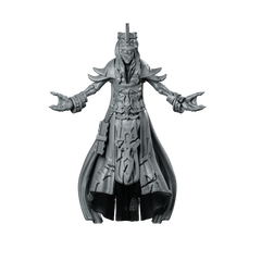 Litch2 Miniature Undead Sorcerer Miniature 360 Spin 01
