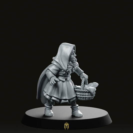 Little Red Riding Hood Miniature -Vae Victus Miniatures - We Print Miniatures