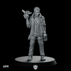 Logan Hack Shot Hayes 02 Cyberpunk Miniature Cameraman - Unit9 - We Print Miniatures