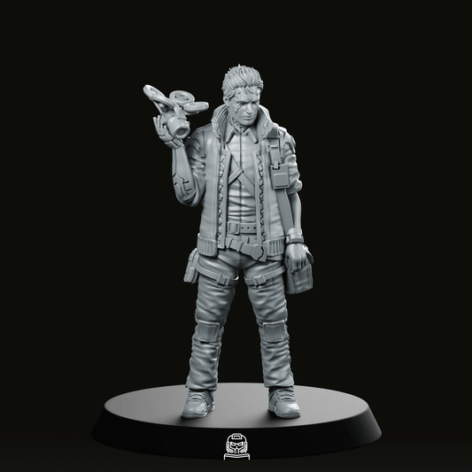 Logan Hack Shot Hayes 02 Miniature - Unit9 - We Print Miniatures