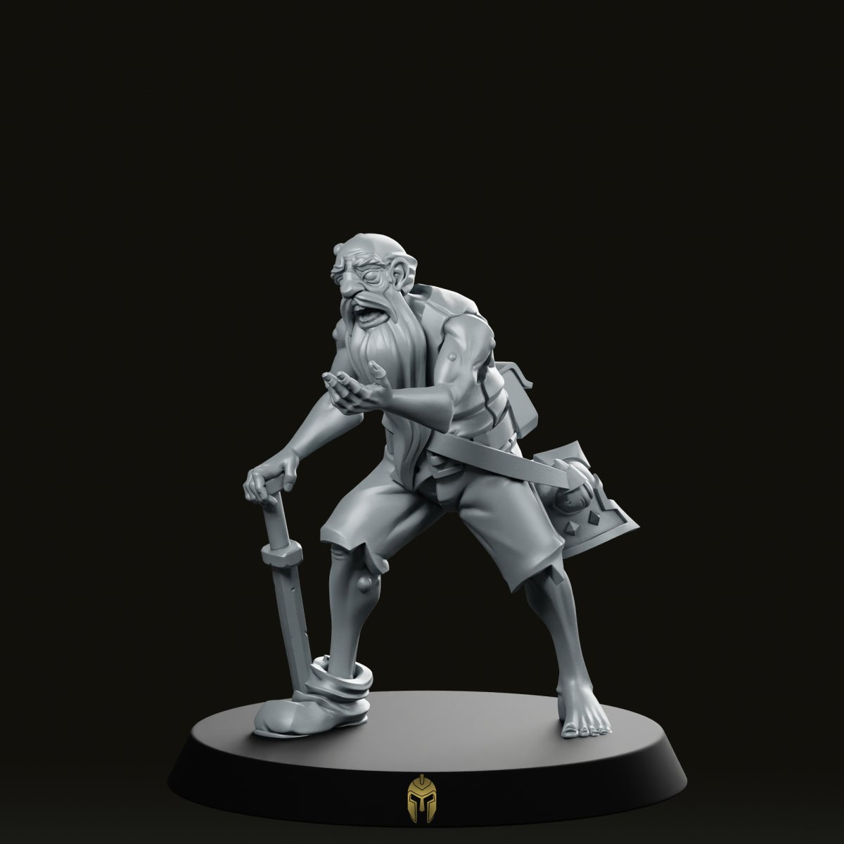 Lorach Wanderer Vagabond Miniature - CastNPlay - We Print Miniatures