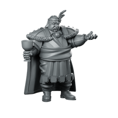 Lord Mephet Talking Politics Miniature Pompous Noble NPC Miniature 360 Spin 01