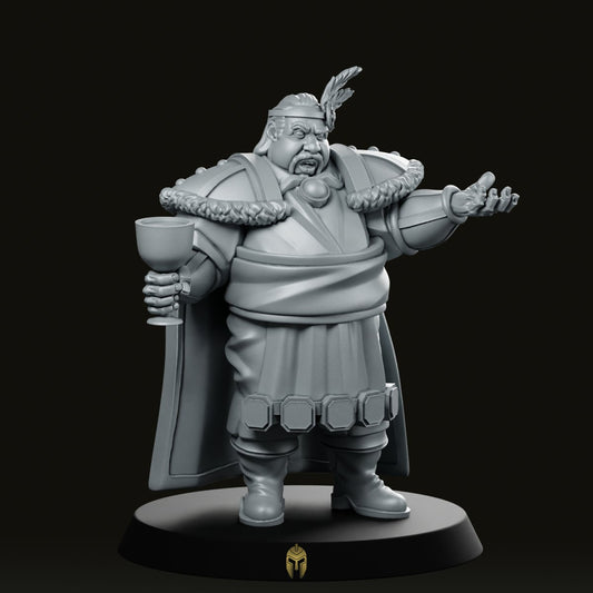 Lord Mephet Talking Politics Miniature - CastNPlay - We Print Miniatures