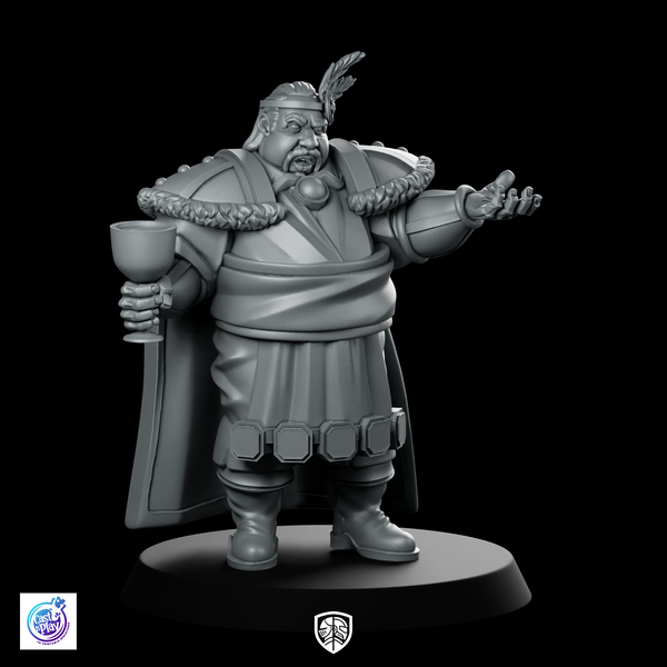 Lord Mephet Talking Politics Miniature Pompous Noble NPC