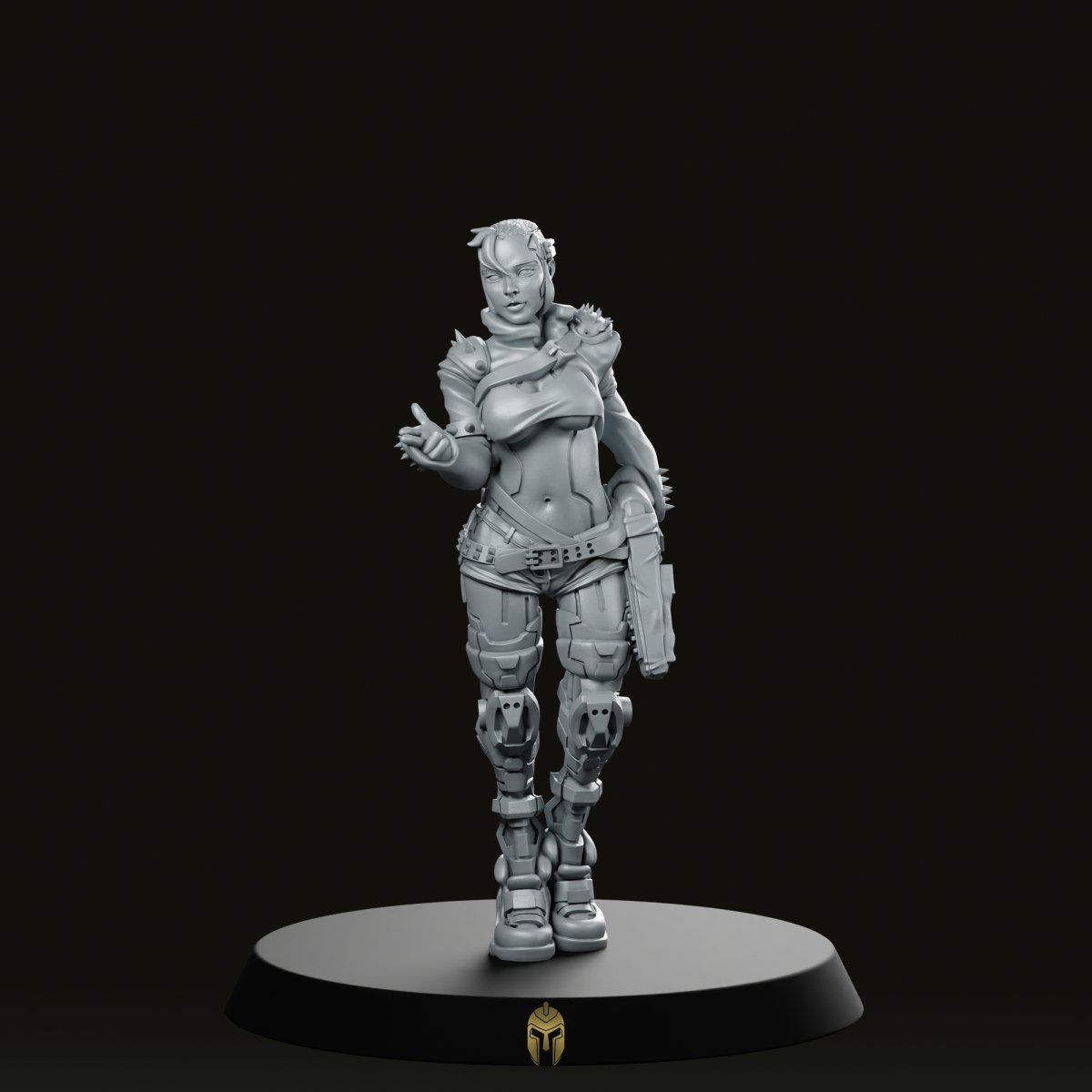 Lucym Cyberbabe Cyberpunk - Unit9 - We Print Miniatures