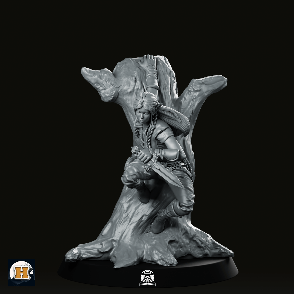 Luna Miniature - Haito - We Print Miniatures