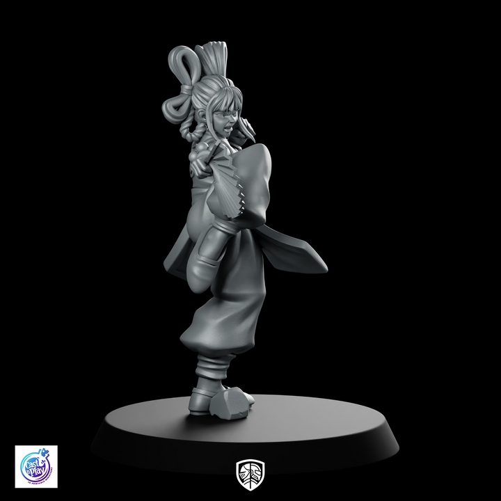 Luna Nightbloom Miniatuur Fantasy Krijger