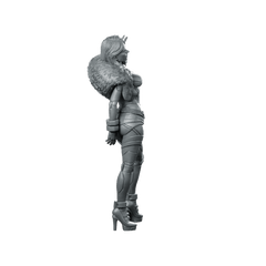 Luna Vega 02 Miniature Cyber Huntress - UNIT9 - We Print Miniatures