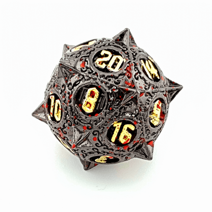 Mace of Malice | Solid Metal Dice | 7 Piece Set - Tabletop Dominion - We Print Miniatures