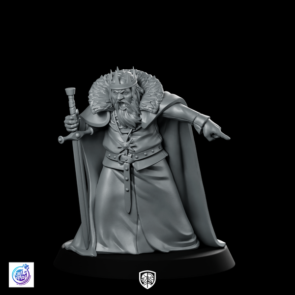 Mad King Miniature Crowned King