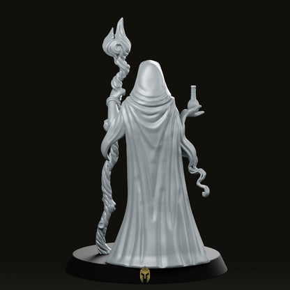 Mage Miriel Sorceress Miniature - RN Estudio - We Print Miniatures