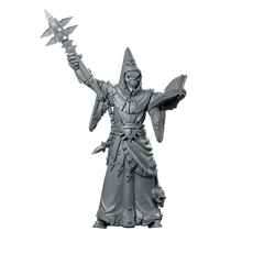 Magister Miniature Skull Sorcerer Miniature 360 Spin 01
