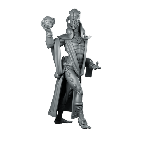 Magus Aethernal B Miniature Arcane Oracle Mage - CastNPlay - We Print Miniatures