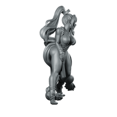 Mai Shiranui Miniature Female Ninja Fighter Hero - RN Estudio - We Print Miniatures