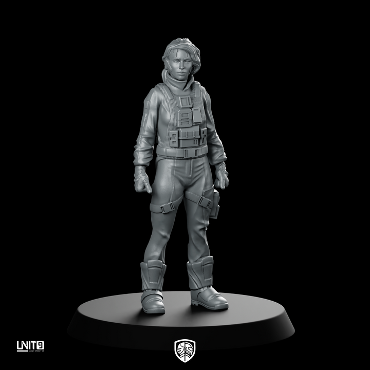 Maisie Cyber ​​Citizen Cyberpunk Miniatur