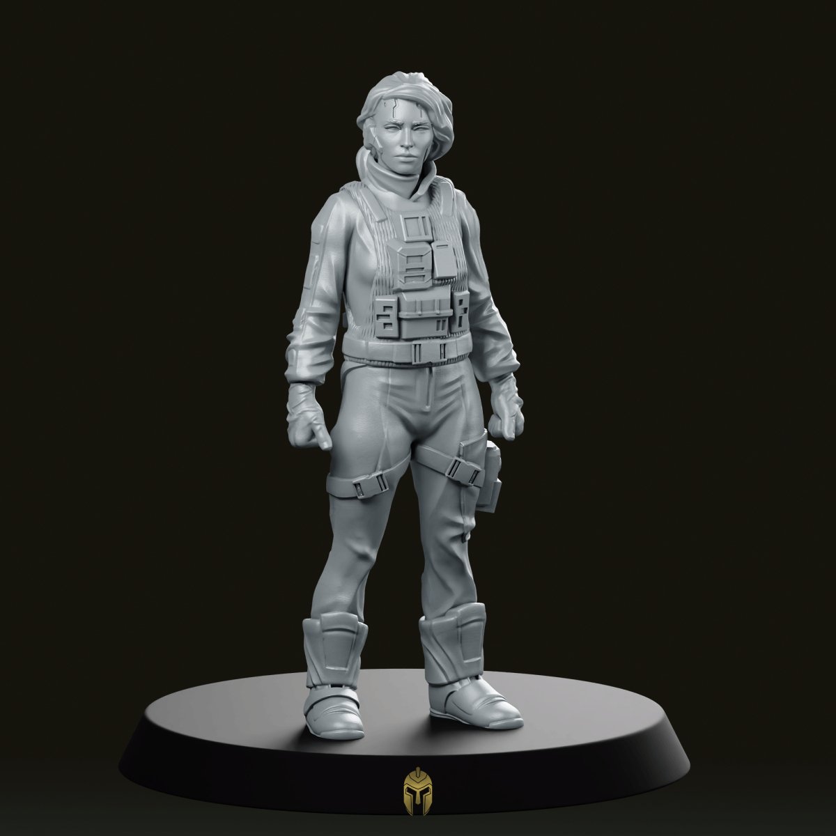 Maisie Cyber Citizen Cyberpunk - Unit9 - We Print Miniatures