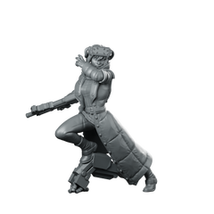Major Kurogane V2 Miniature Sci Fi Female Miniature 360 Spin 01