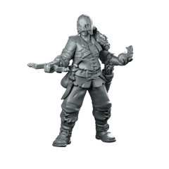 Male Bandit 02 Miniature Masked Crossbow Rogue Miniature 360 Spin 01