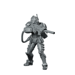 Male Human Covert Operative Agent 2 Sci Miniature 360 Spin 01