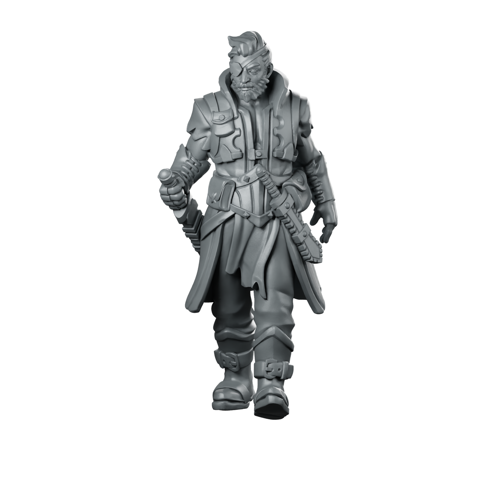 Male 01 Miniature Rogue Adventurer Miniature 360 Spin 01