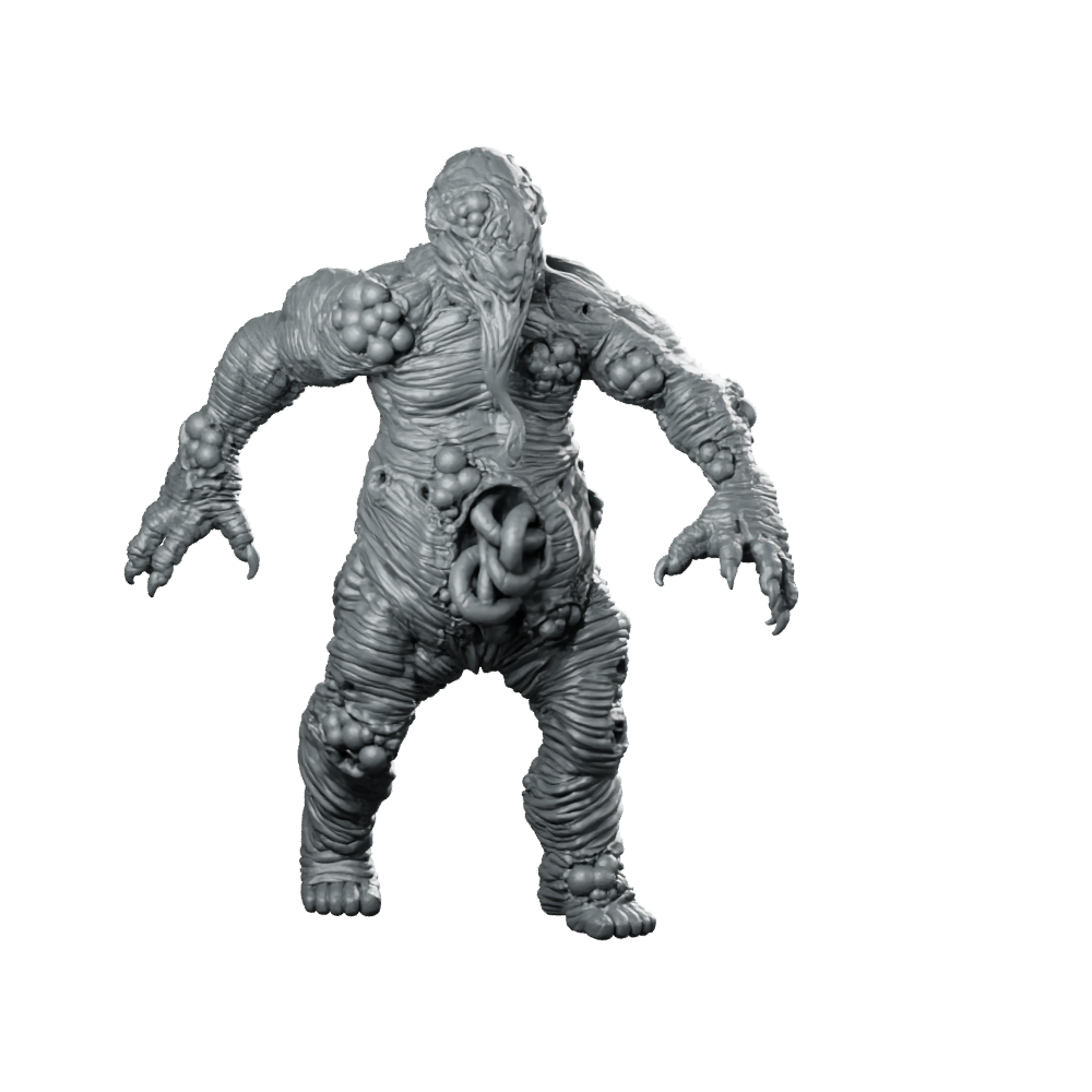 Trench Soldier Malignant Grail Thrall 1 Miniature Horror Miniature 360 Spin 01