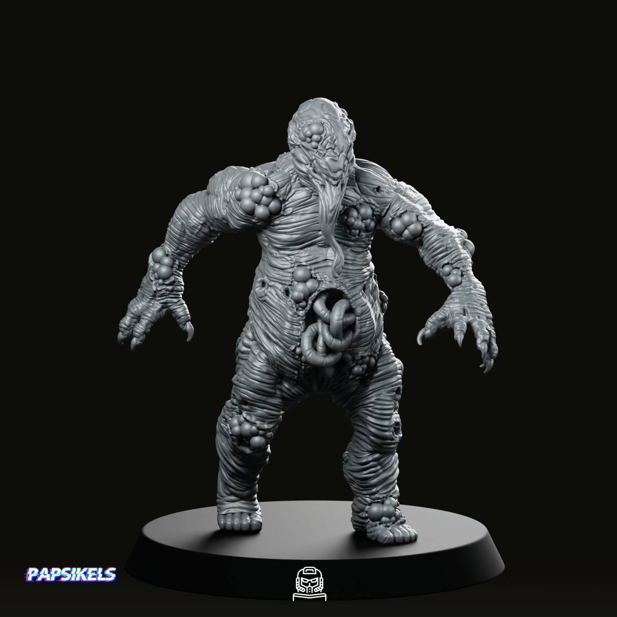 Malignant Grail Thrall 1 Miniature Trench Crusade - Papsikels Miniatures - We Print Miniatures