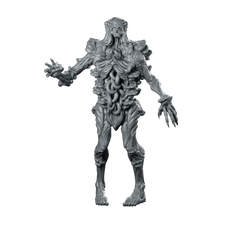 Trench Soldier Malignant Grail Thrall 3 Miniature Undead Miniature 360 Spin 01