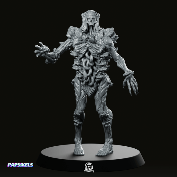Malignant Grail Thrall 3 Miniature Trench Crusade - Papsikels Miniatures - We Print Miniatures
