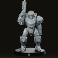 Man Ned Tanksuit Miniature - Unit9 - We Print Miniatures