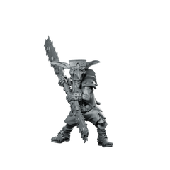 Maniac Pose D Twin Blades Miniature Goblin Miniature 360 Spin 01