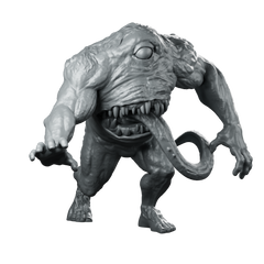 Mapinguari Miniature Grotesque Abomination Creature Beast Miniature 360 Spin 01