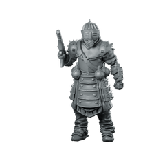 Marawi Sultan Sapper 1 Miniature Sci - Fi Armored - Papsikels Miniatures - We Print Miniatures