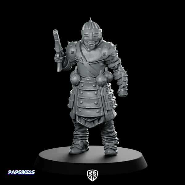 Marawi Sultan Sapper 1 Miniature Sci - Fi Armored - Papsikels Miniatures - We Print Miniatures