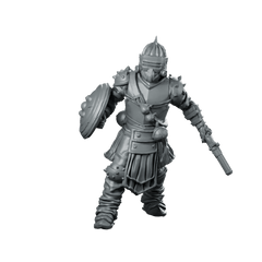 Marawi Sultan Sapper 2 Miniature Armoured Sci - Fi Soldier - Papsikels Miniatures - We Print Miniatures