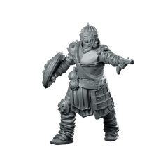 Marawi Sultan Sapper 3 Miniature Armoured Shielded Sci - Fi - Papsikels Miniatures - We Print Miniatures