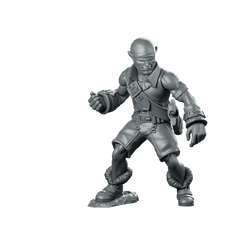 Marcus Miniature Gritty Enforcer Brawler Street Thug - RN Estudio - We Print Miniatures
