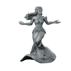 Marrena Miniature Elegant Enchantress Noblewoman Fantasy Resin - Haito - We Print Miniatures
