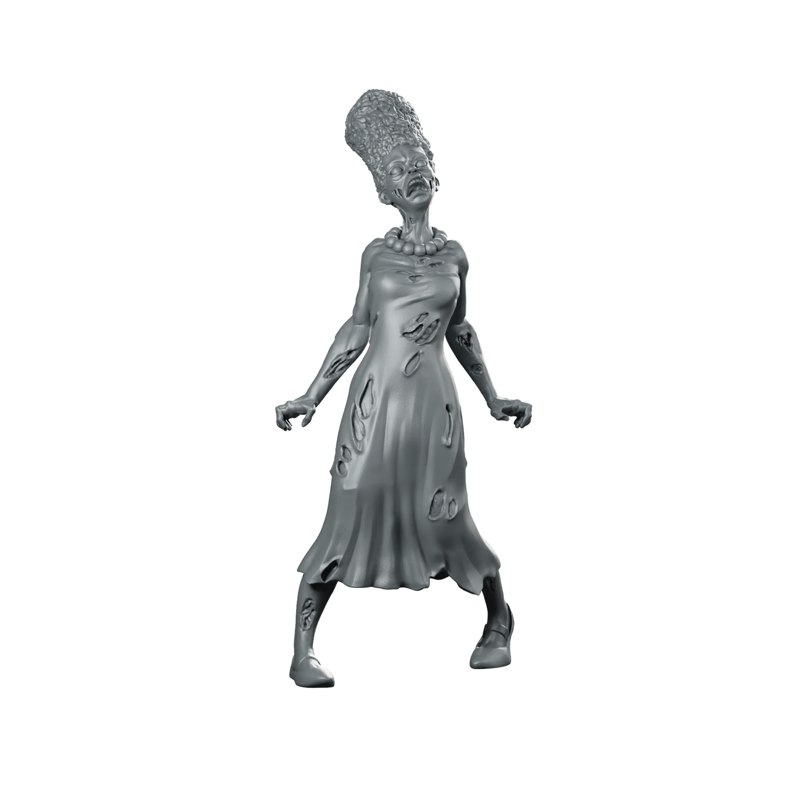 Martha Miniature Zombie Bride Undead Female Miniature 360 Spin 01