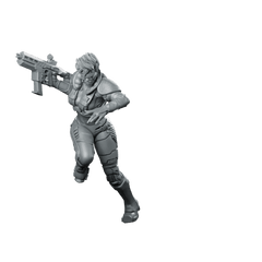 Masako01 Miniature Cyber Huntress - UNIT9 - We Print Miniatures